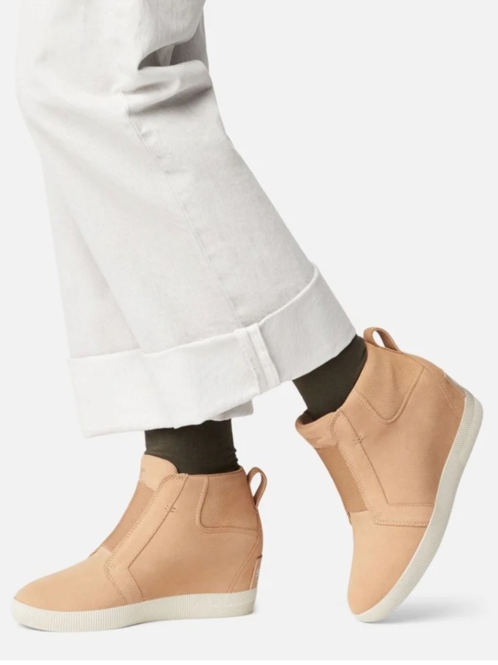 Sorel Out N About Pull On Wedge in Tan